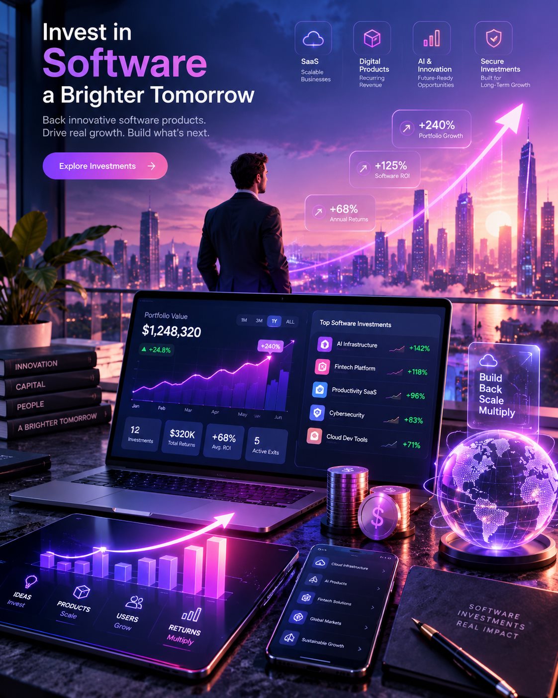 Business technology investment and industry analytics